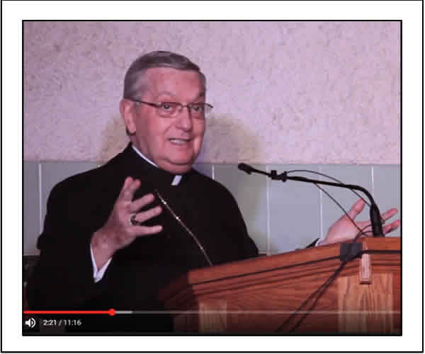 2017 - Bishop Pilla's remarks at our Annual Benefit
