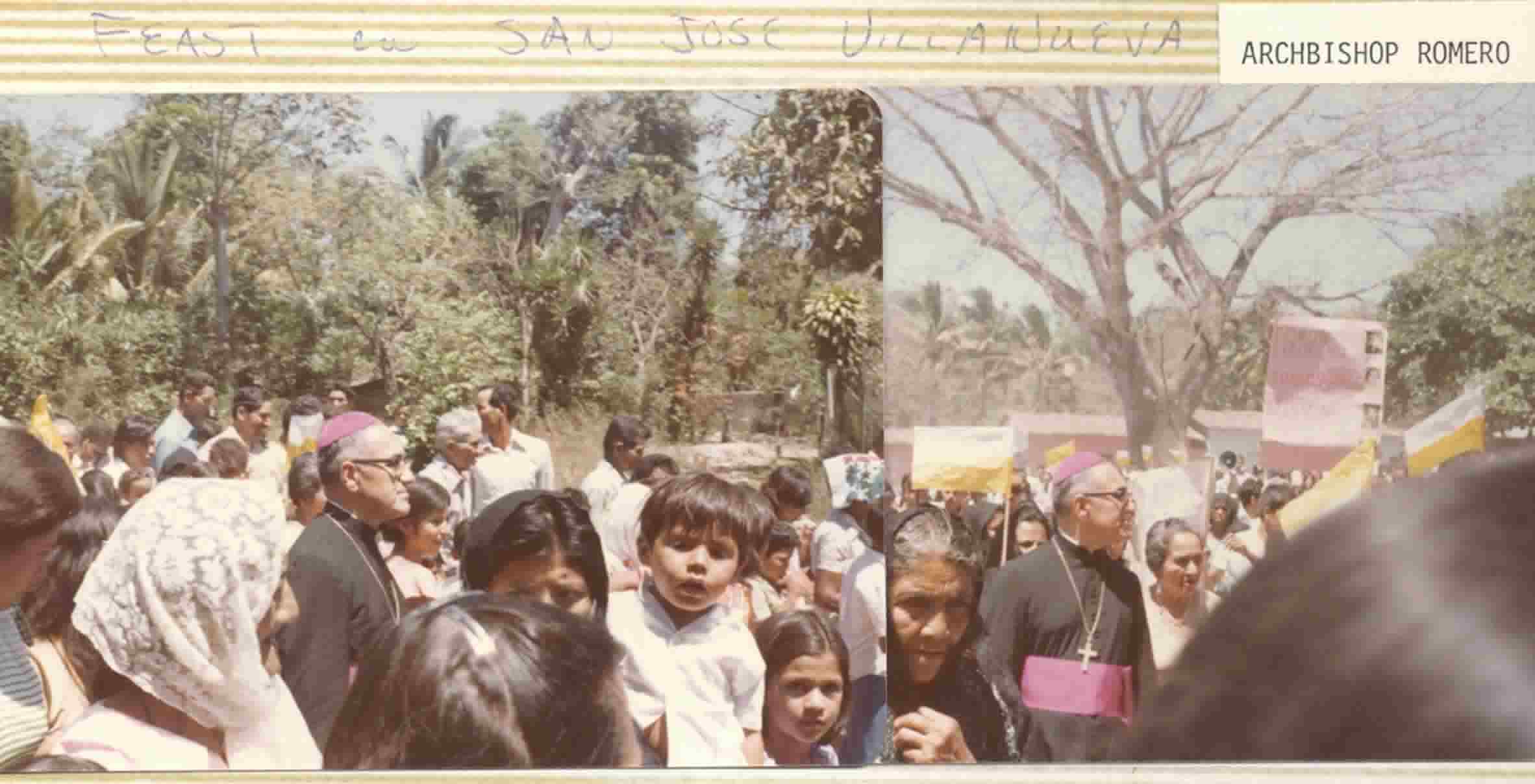 St. Romero at San Jose Villanueva, 1978, photo by Sr. Dorothy Kazel, OSU