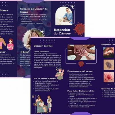 AN's Cancer detection brochure